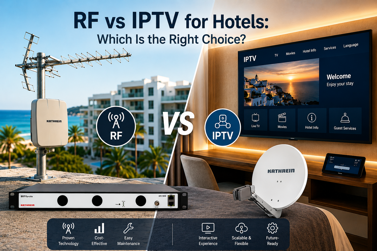 rf and iptv hotel solutions